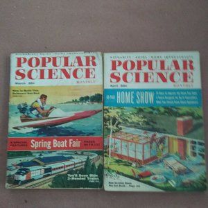 1956 Popular Science magazines